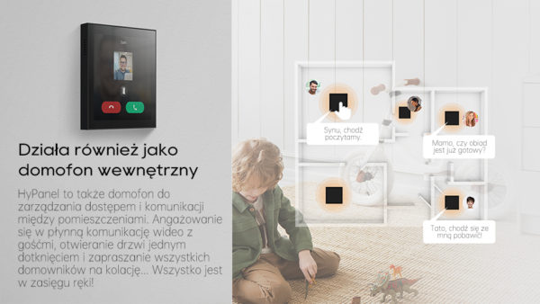 Panel sterujący smart home inteligentny dom