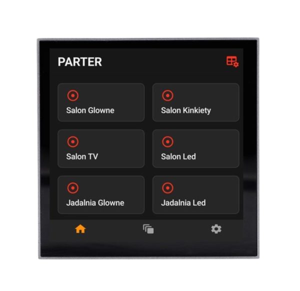 Panel sterujący smart home inteligentny dom