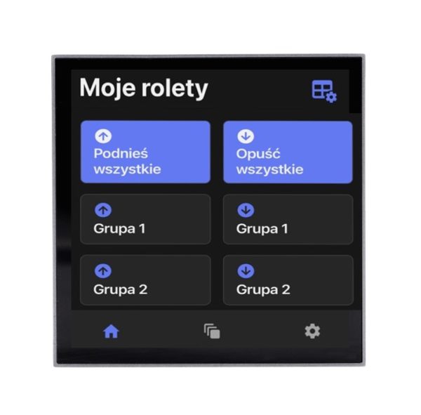 Panel sterujący smart home inteligentny dom