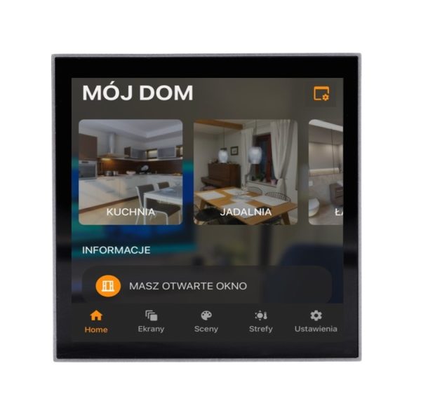 Panel sterujący smart home inteligentny dom