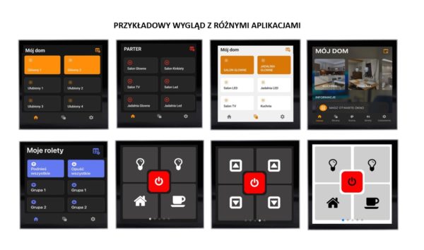 Panel sterujący smart home inteligentny dom
