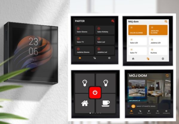 Panel sterujący smart home inteligentny dom